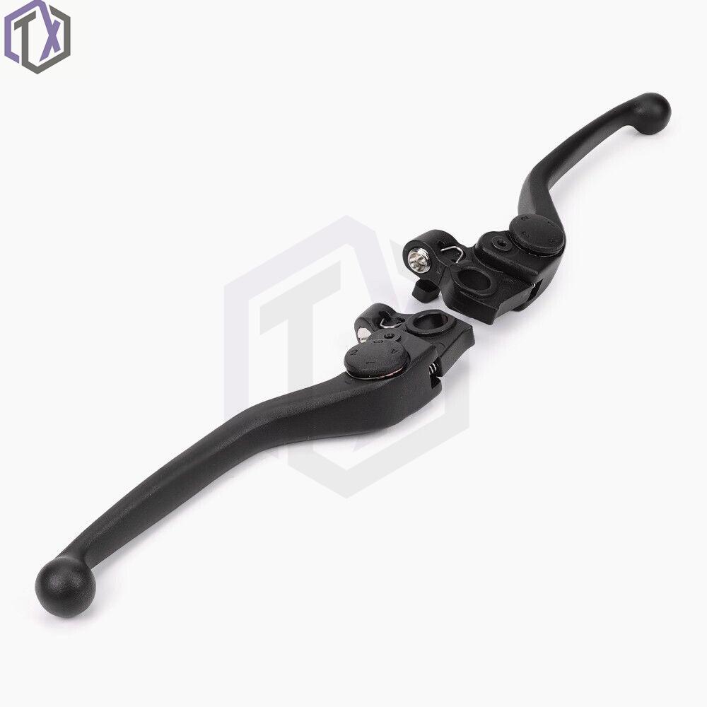 Black Aluminum Front Brake & Clutch Levers for Ducati Monster Models 659, 696, 795, 796 ABS