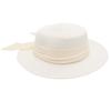 Diamond Lafite Straw Hat Female Hepburn Internet Celebrity Sun Hat Flat Brim Bow Literary Weaving Wholesale French Top Hat