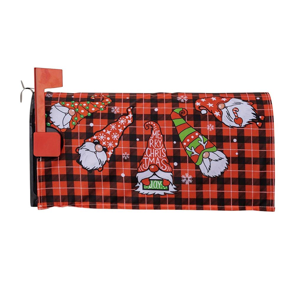 Christmas And Winter Mailbox Cover Decoration Is Suitable For Families, Outdoor Courtyards, And Gardens
