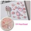 Nail Art Charms 3D Flowers Nail Art Decoration Rose Flowers Nail Charms for Home
