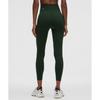 Lululemon Glow Up  sUper High Rise Tight 25  Rainforest Green