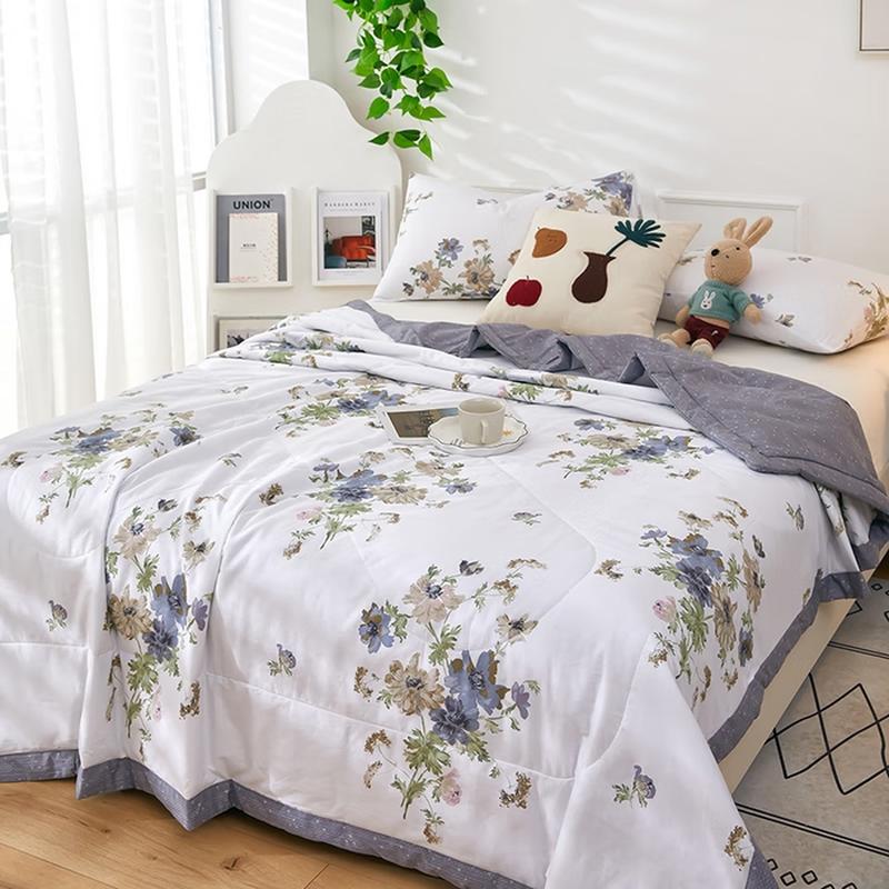 Yalu All-Cotton Floral Breathable Summer Quilt