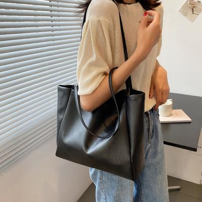 Bag for Women Summer Fashionable Versatile Large Capacity Casual Tote Bag Student Class Big Bag
