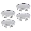 4PCS Wheel Center   75mm Outer Diameter Scratch and Rain Proof Excellent Sealing for Vehicles