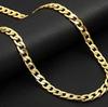 rplanning Gold Necklace with Curb Chain, Simple Design, Accessory for Men and Women