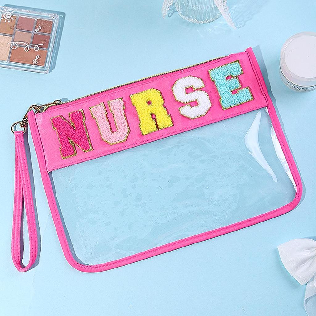 Waterproof Transparent Luxury Makeup Bag - Multifunctional Travel PVC Storage Bag