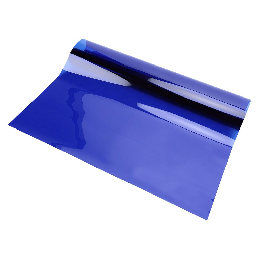 Filtro de Gel de Iluminación Color Azul Medio Láminas de Plástico Filtro de Gel Corrección de Color Filtro de Luz de Gel