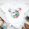Disney Mulan Princess Printed Tshirt Cute Mickey T Shirt Summer Unisex Casual Short Sleeved Streetwear Tshirts Harajuku Clothes