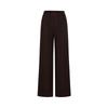 JUZI ANNACAU Women's Casual Clean Fit Knit Wide-Leg Winter Pants