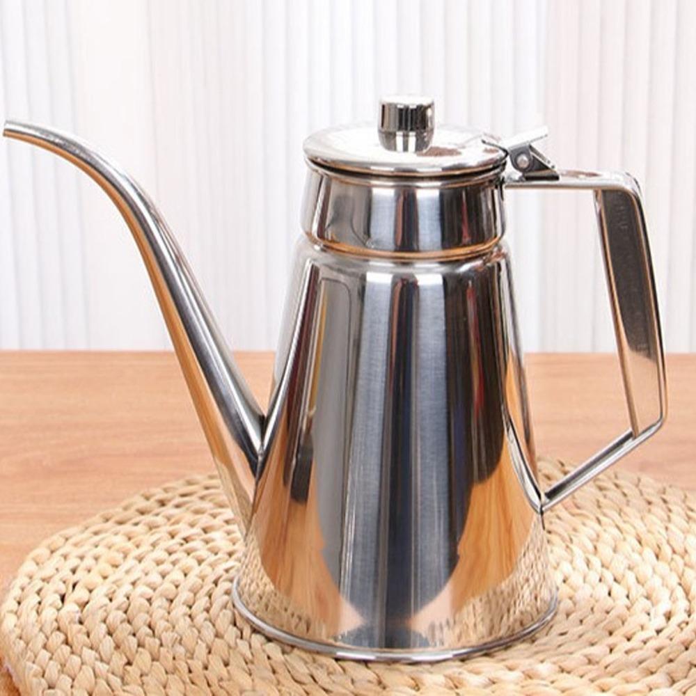 304 Stainless Steel Oil Dispenser Bottle 1L/1.2L Olive Oil Dispenser  Oil Storage
