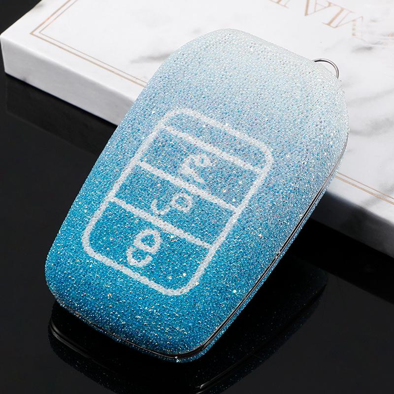 Toyota Car Key Case for Highlander, Camry, Corolla, Venza, Levin, Asian Dragon - Men’s Shell Buckle Bag