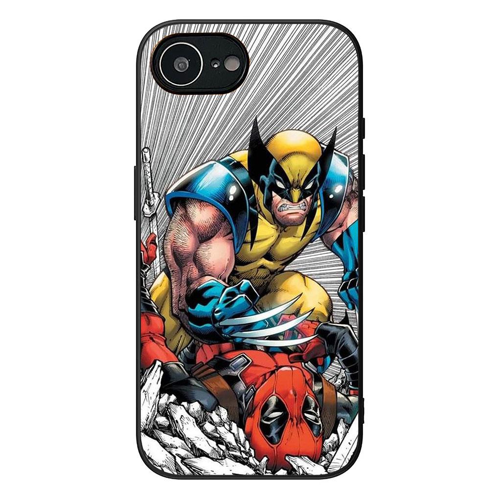Wolverine Deadpool Marvel Phone Cover for Motorola Moto Edge 70 60 Fusion NEO Pro G Stylus G56 G96 G52 G04 G05 20 Soft Case