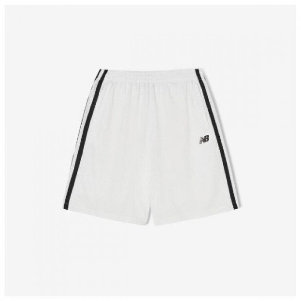 

New Balance Basketball 5 Inch Shorts Lqj Nbnvf21573 10 White series/75