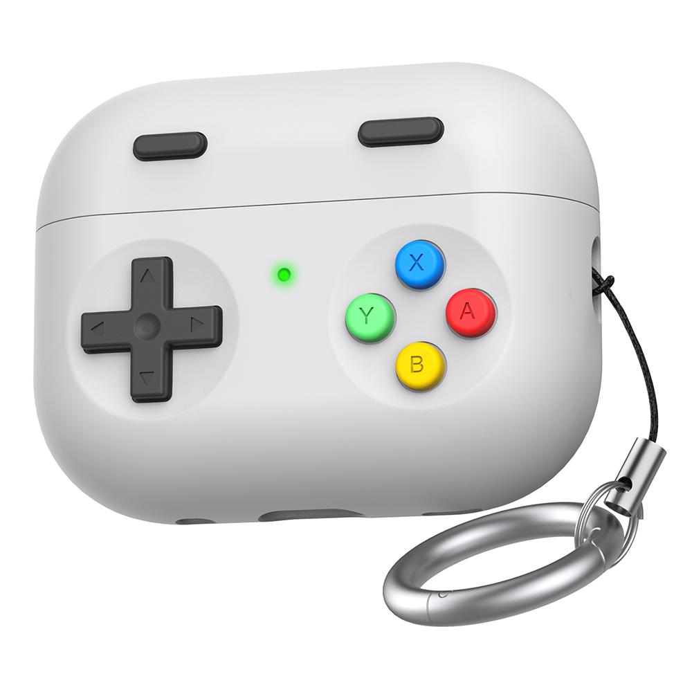 AHASTYLE DD13 For AirPods Pro 3 Silicone Case Game Controller Design Split Protective Cover with Hook