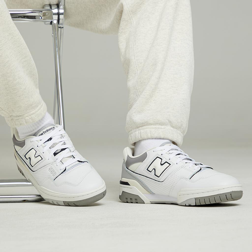 New Balance 550 'White/Marblehead' Sneakers BB550PWA