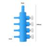 Aquarium Air Pump Hose Splitter Air Distributor Adjustable Tracheal Shunt Single Hole Oxygen Booster Pump Adapter Accessories