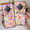 Case for Honor 90 200 400 Lite Magic5Lite X8 X5b 70 X9a X7 X6 8X Black Soft Phone Cover Beautiful Sailor Moon