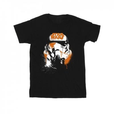 Mens Halloween Stormtrooper Helmet T-Shirt