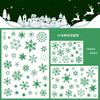 Snowflakes Stencil Christmas Templates Reusable PET Stencils for Kid Graffiti Drawing Scrapbooking Christmas Party Decor