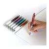 Mitsubishi Pencil Uni Alpha Gel Mechanical Pencil, Medium-Firm, 0.5mm, Chrome Green (M5618GG1PC.6) - Ergonomic Gel Grip for Comfortable Writing,