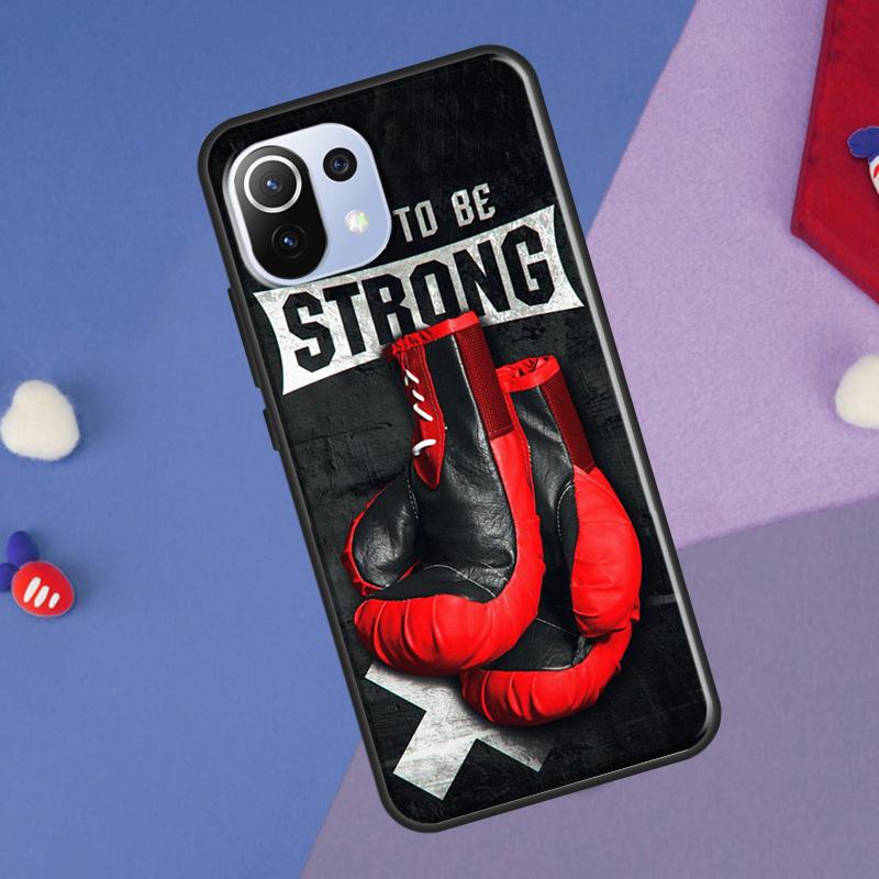 Boxing Gloves Cover For Xiaomi 14 Ultra 13 11T 12T 13T 14T Pro POCO X7 X6 Pro X3 X5 F3 F5 M6 F6 Pro Case