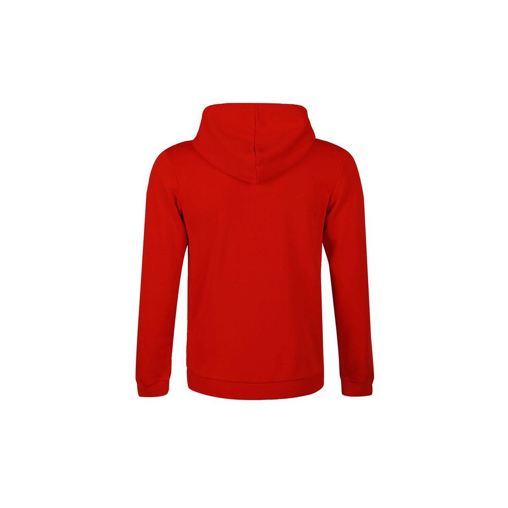 Adidas NEO Essential Logo Hoodie Men Tops Red GJ8919