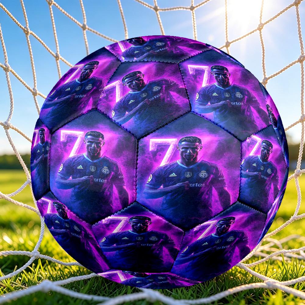1pz Pallone da Calcio Celebrazione Gol Taglia 5, Adatto per Partite di Allenamento/Allenamento Torneo, Leggero e Resistente. cl7023