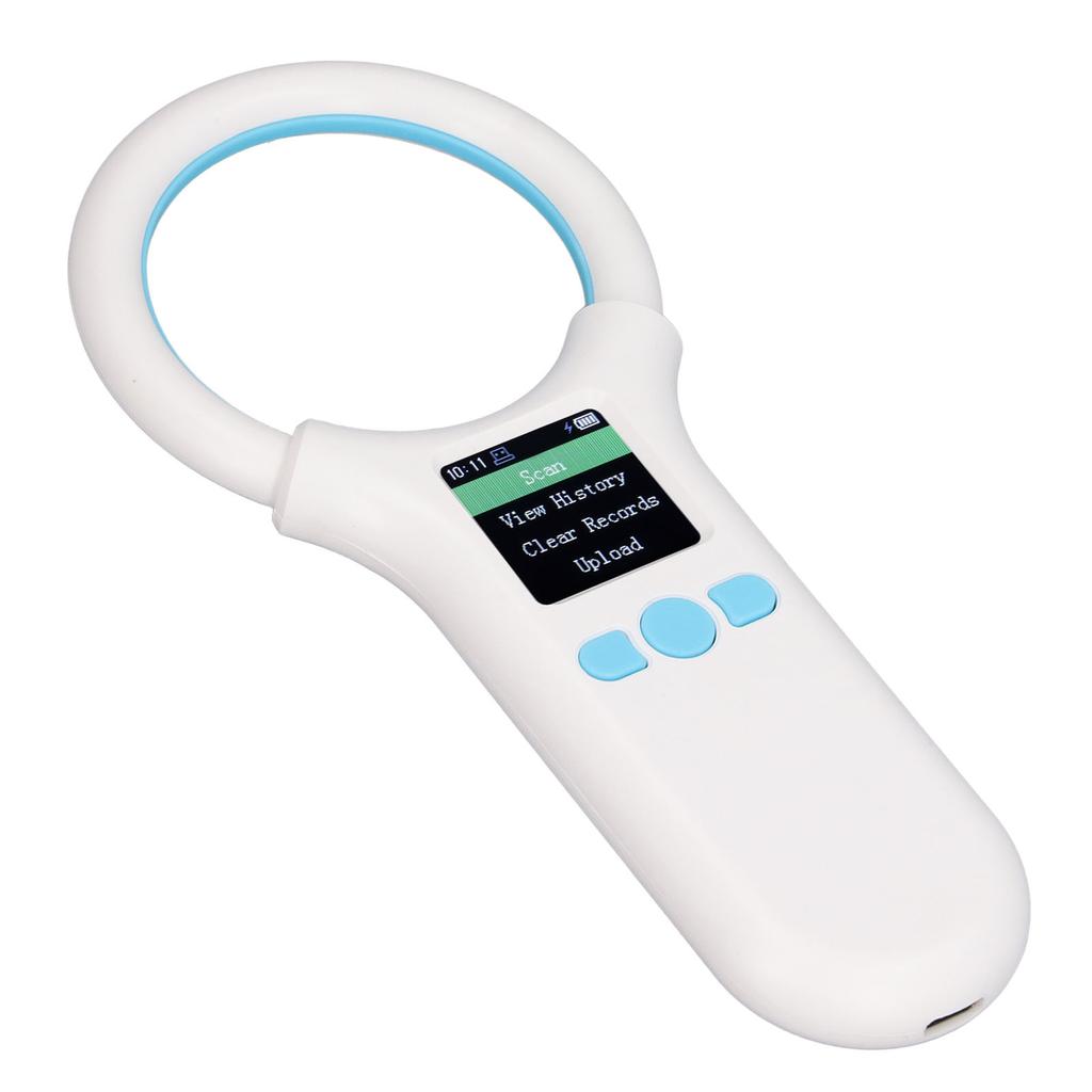 Animal Tag Scanner BT 134.2khz 125khz EMID FDX B Organic LED Display Handheld Pet Chip Reader