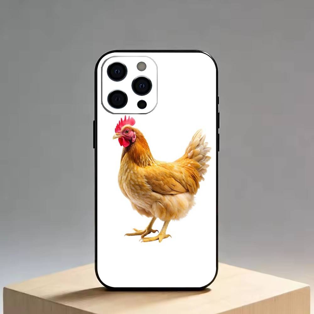 Chicken111 Phone Case Silicone Soft For IPhone 17 16 15 14 13 12 11 X XR Plus Pro Max Plus