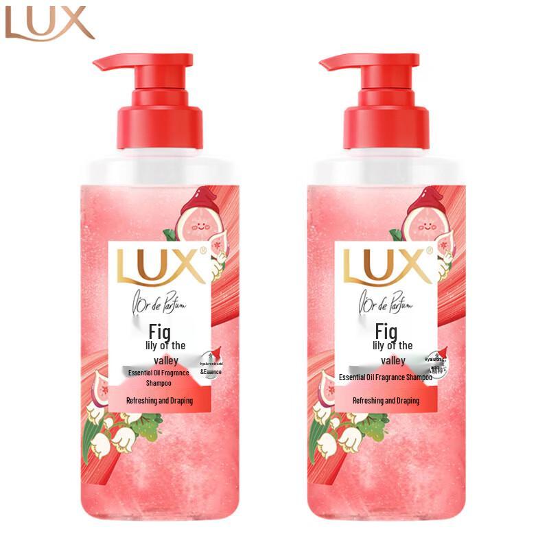 LUX Refreshing & Volumizing Shampoo - Fig & Lily (2x280ml)