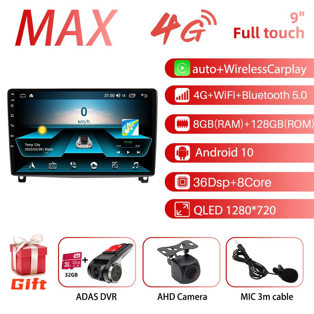 2 Din Android radio 4G LTE Auto Car Radio Video Multimedia Player For Peugeot 407 2004 - 2011 Navigation GPS Autoradio