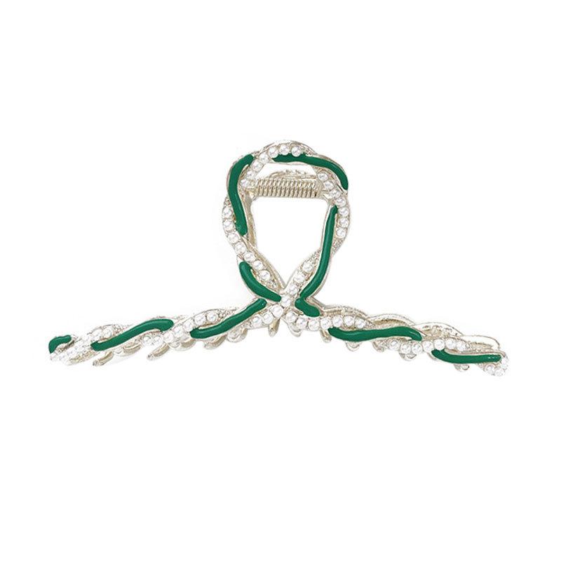 Hair Designer Alloy Claw Clip For Women With Fashionable Geometric Patterns Colors And