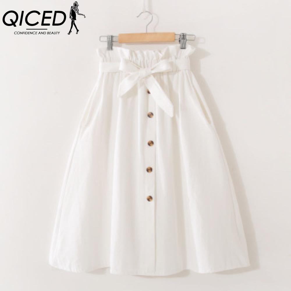 QICED Women's Fashion Casual Summer Spring Skirt