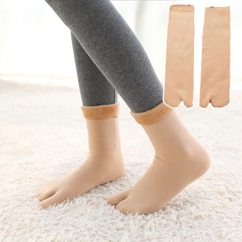 

Теплые носки с двумя пальцами. Зимние гольфы. Новые зимние носки с двумя пальцами.