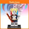 Premium Plastic Diy Poison Ivy Catwoman Quinn Two-face Building Blocks Toy Set