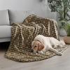 Vintage Floral Pattern Microfiber Flannel Cover Blanket Bedroom Living Room Sofa Soft And Comfortable Home Decoration