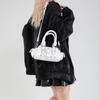 Vintage Messenger Bag Purse Women PU Leather Shoulder Bag Rivet Chic Handle Casual Crossbody Bags Retro Hand Bag