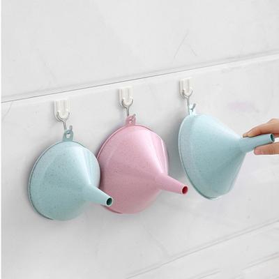 Trichter in Lebensmittelqualität, langer Hals, auslaufsicher, Schnellentwässerungsfilter, Kunststoff, Trichter für feste Lebensmittel, Flüssigkeiten, Gewürze und Öle, Küchenbedarf