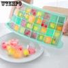 24článková silikonová forma s ledovou mřížkou Domácí ledová mřížka s ledem Potravinářský brusný podnos na ledové kostky