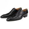 Fashion Luxury British Style Men Shoes Genuine Shoes for Lace Up Top Layer Cowhide Sapato Dress Office Wedding Shoe Factory Custom Made