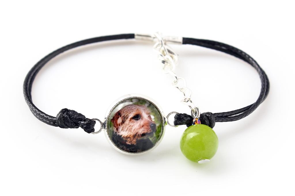 Norfolk Terrier - Bracelet with Your Photo Handmade, Unique Jewelry from the Art-Dog Brand