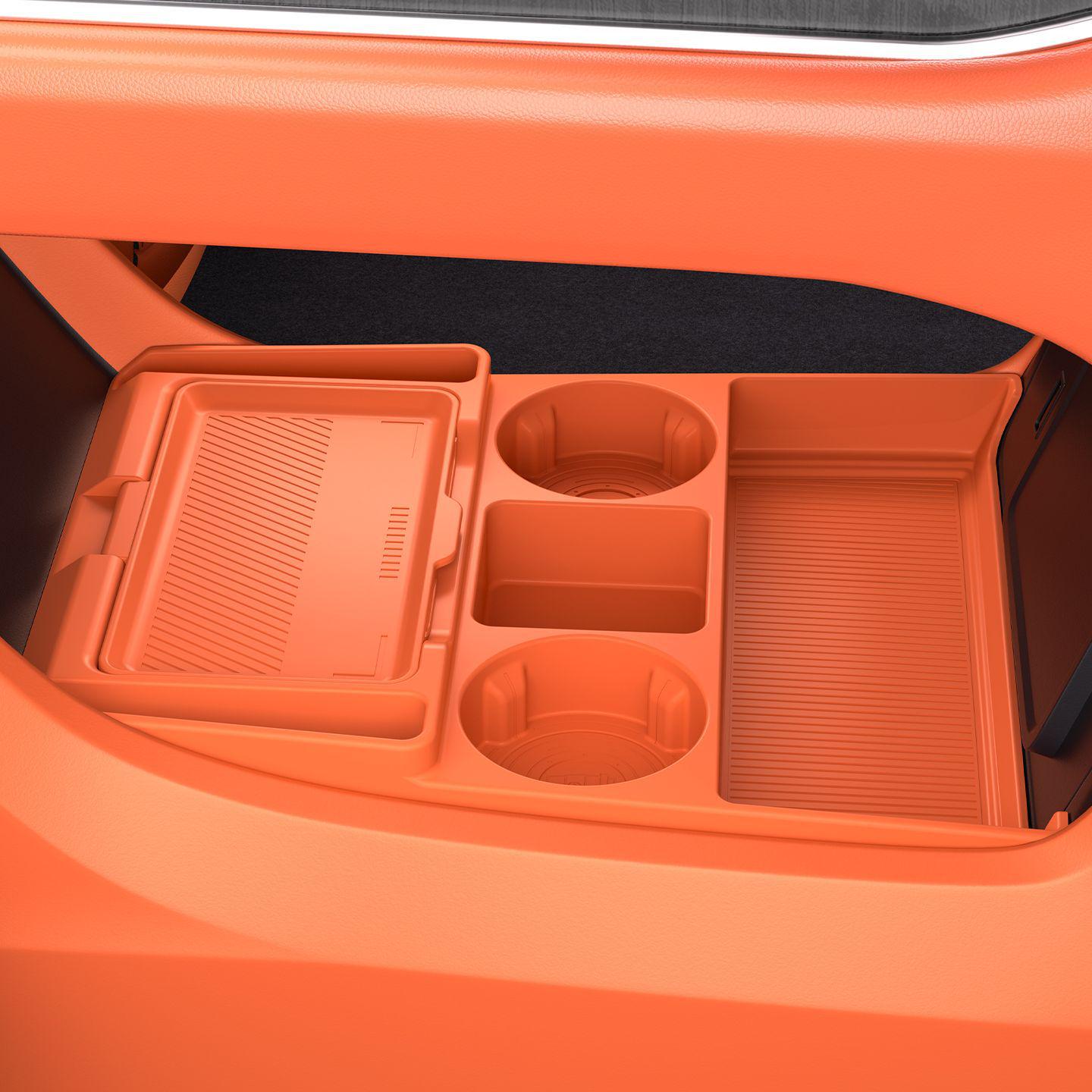 Fits 25 Geely Galaxy M9 Models: Center Console Lower Storage Box Silicone Organizer.