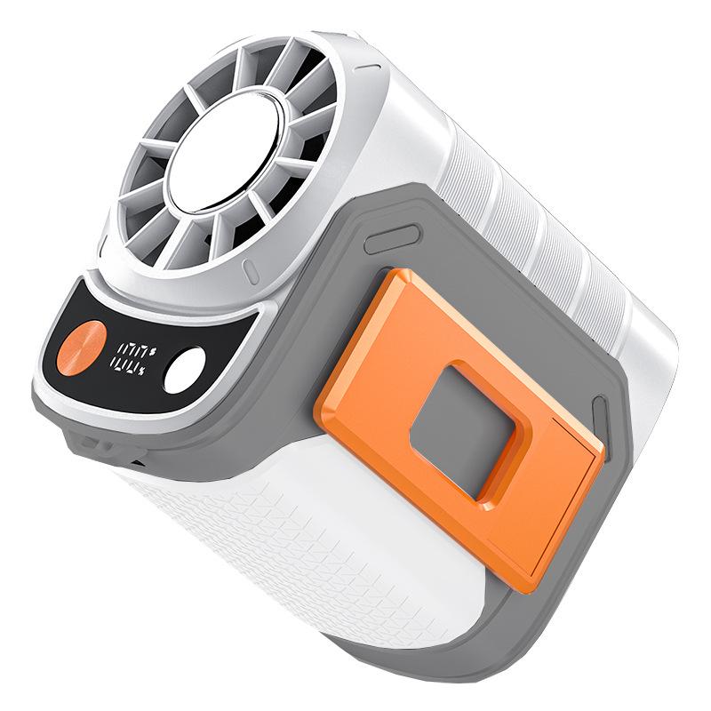 

Portable Double-Barrel Waist Fan: Clip-On Cooling for Outdoor and Construction Package: 90.45*73*92CM