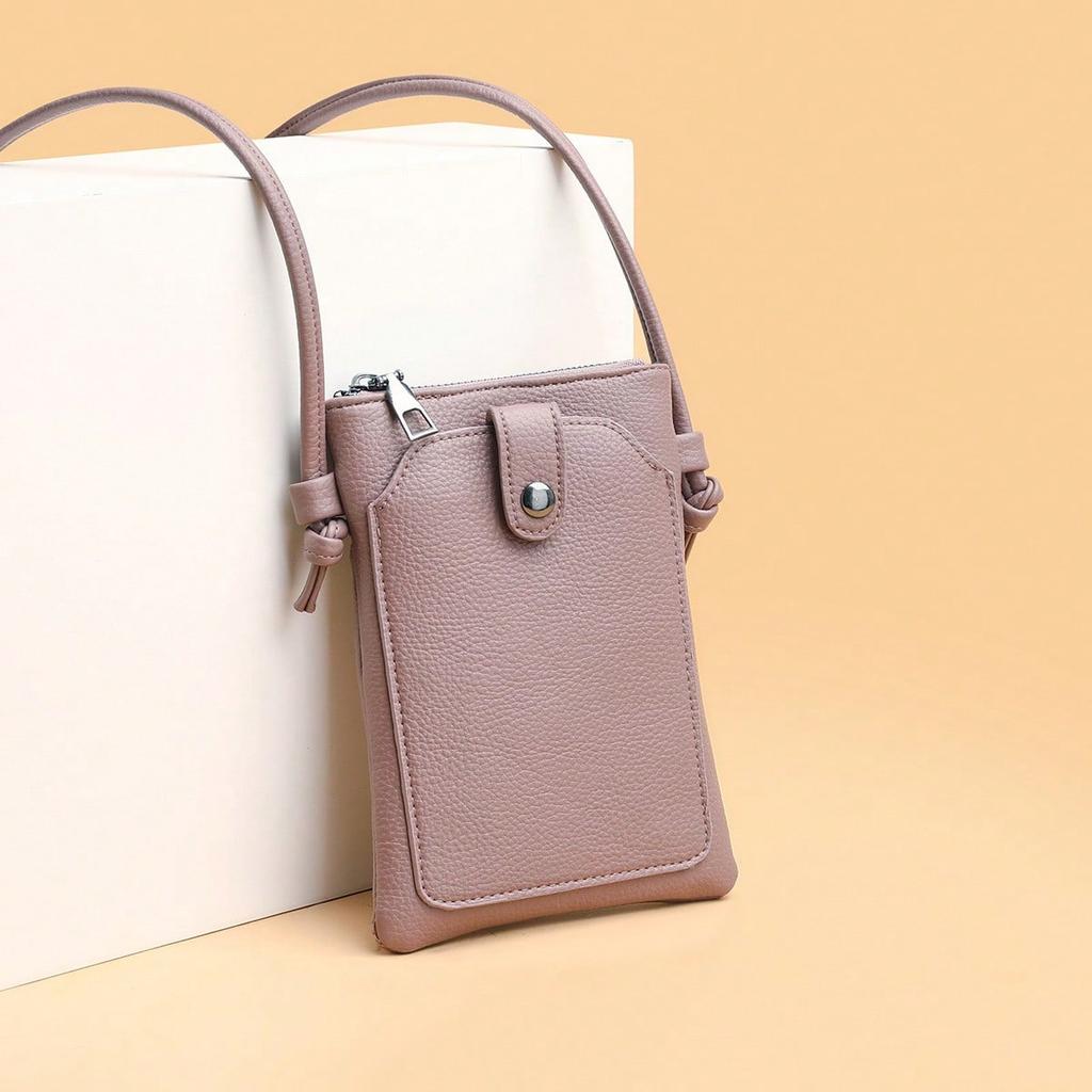 New Messenger Bag Women's Outdoor Portable Mobile Phone Bag Simple and Versatile Shoulder Small Bag Change Bag