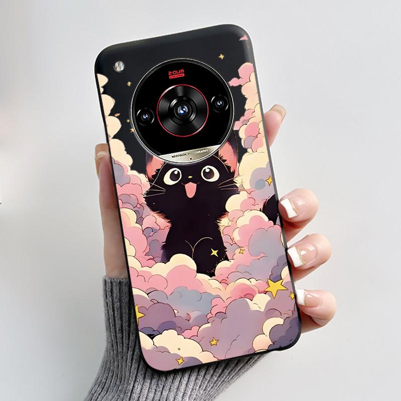 Funda Para ZTE Nubia Focus 2 Ultra Funda Z2463N Estética Lujo Linda Genial Niños Niñas Funda de Silicona Suave para Nubia Focus2 Ultra 5G