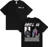Rapper Anuel AA Rhlm 2 Album 2026 Tour Tshirts Men Women Fashion Hip Hop High Street T Shirt Cotton ONeck Short Sleeve Tshirt
