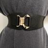 Women's Korean Retro Elastic Adjustable Decorative Waist Cincher, Versatile High-Quality Uncommon Wide Belt