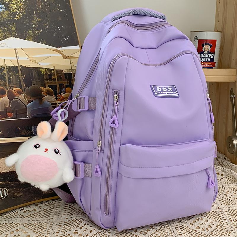 School Bag Middle School Student High Quality Fashion High School Student Girl Elementary School Student College Student Backpack