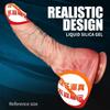 Silicone Dildo Anal Plug Soft Flesh  Realistic Oversized Dildo  Female Sex Toy  Adult Product