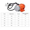 Motor de Vibración Sin Escobillas DC24V 4000RPM Velocidad Ajustable IP65 Impermeable Pequeño Motor Vibrador Eléctrico para Concreto